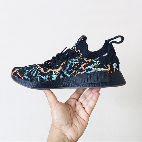 Adidas NMD R1 PK Glitch Black - Picture 5 of 7